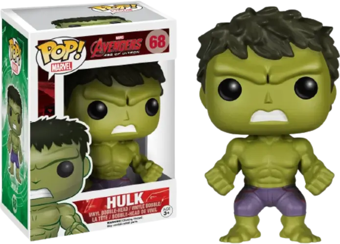 Funko Pop! Marvel Avengers Age of Ultron Hulk Bobble Head (68)