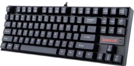 Redragon K552 Kumara Mechanical Gaming Keyboard - Blue Clicky Switches (K552-KB)