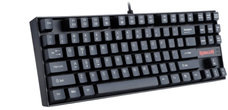 Redragon K552 Kumara Mechanical Gaming Keyboard - Blue Clicky Switches (K552-KB)