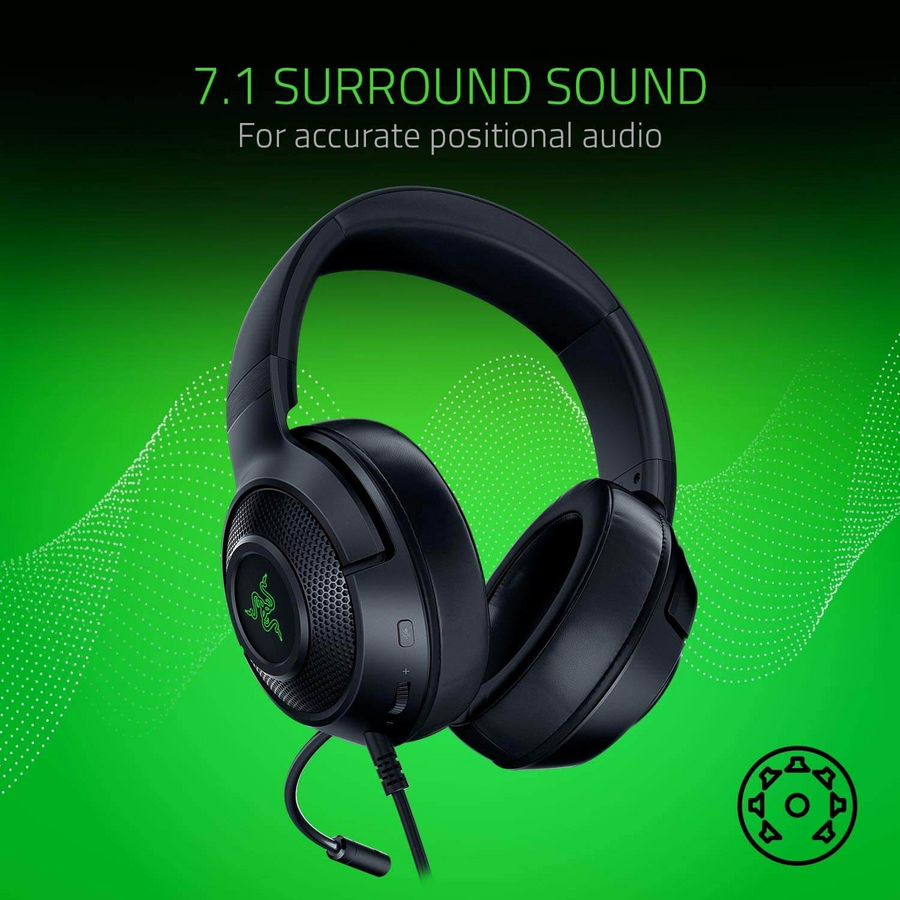 Razer Kraken X for Console Wired Gaming Headset - Black – image 6