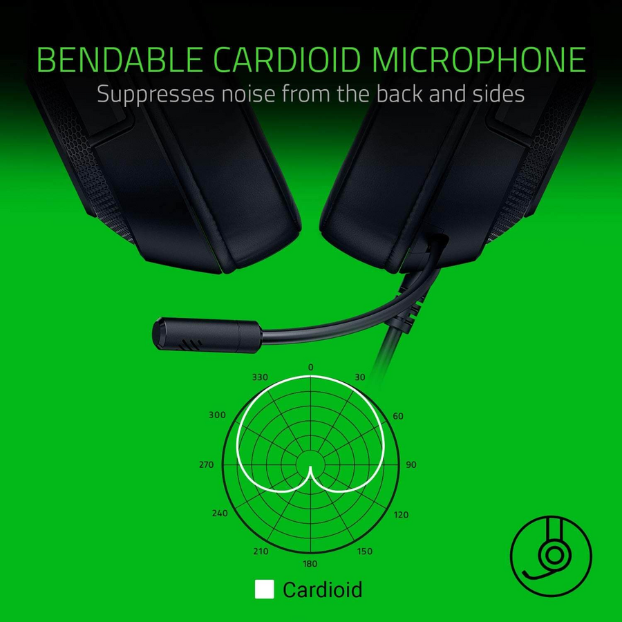 Razer Kraken X for Console Wired Gaming Headset - Black – image 5