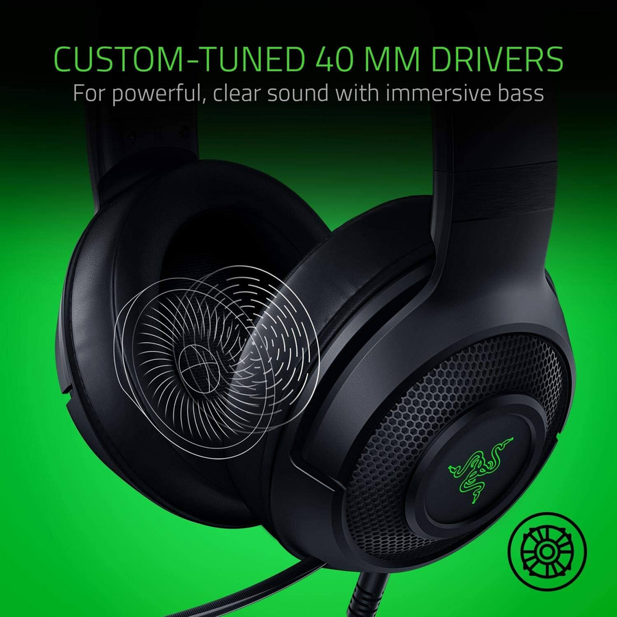 Razer Kraken X for Console Wired Gaming Headset - Black – image 3