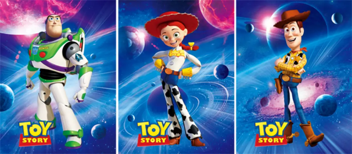 Toy Story 3D Lenticular Disney Poster