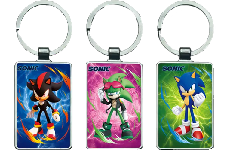 Sonic 3D Keychain \ Medal (K096)