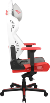 DXRacer Air Pro Mesh Gaming Chair Modular Office Chair - White - Red & black