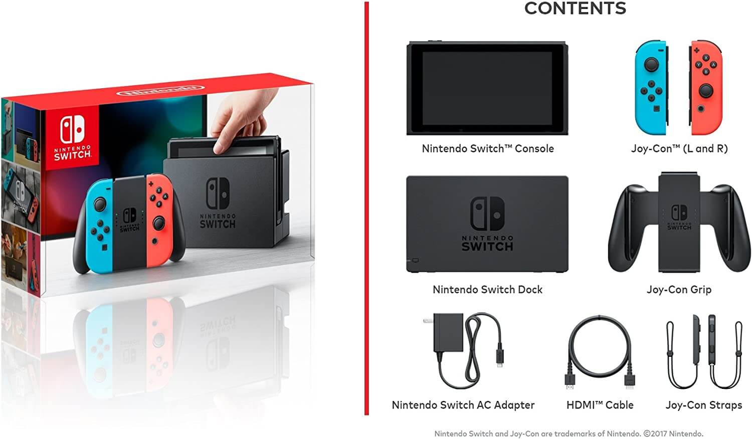 Nintendo Switch Console - Neon Red & Blue V1 - Used – image 4