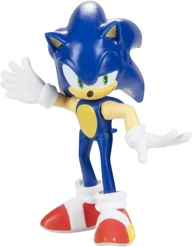 Sonic The Hedgehog Action Figure Modern Sonic Collectible Toy - 6.5 cm