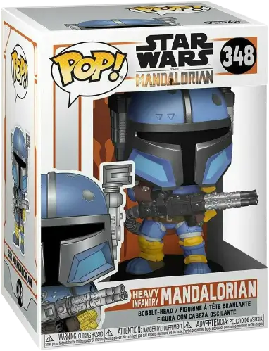 Funko Pop! Star Wars: The Mandalorian - Heavy Infantry Mandalorian (348)