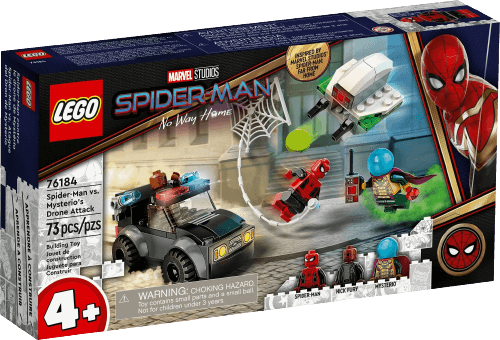 LEGO Marvel Spider Man vs. Mysterio’s Drone Attack Building Kit - 73 Pieces  for sale in Egypt from Games2Egypt