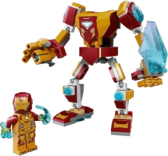 LEGO Marvel Iron Man Mech Armor Collectible Mech & Minifigure -130 Pieces (76203)