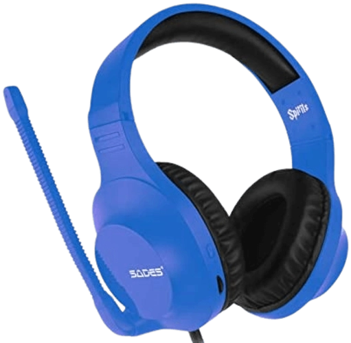 SADES Spirits Wired Gaming Headphone - Blue