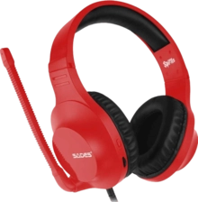 SADES Spirits Wired Gaming Headphone - Red
