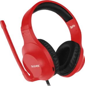 SADES Spirits Wired Gaming Headphone - Red
