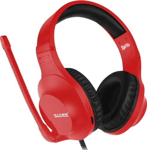 SADES Spirits SA-721 Wired Gaming Headphone - Red