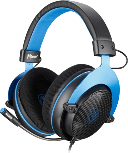 SADES MPOWER (SA-723) Wired Gaming Headphone - Blue