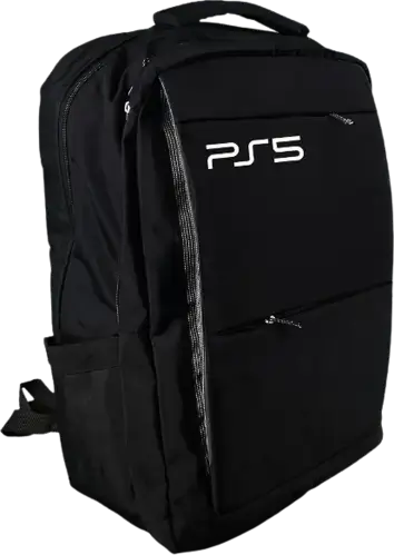 BackPack Bag for PS5 Game Console Storage - Black