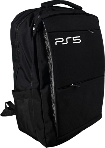 BackPack Bag for PS5 Game Console Storage - Black