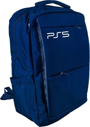 BackPack Bag for PS5 Game Console Storage - Dark Blue