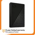 Western Digital (WD) My Passport External Hard Drive with Warranty - 5TB - Black 