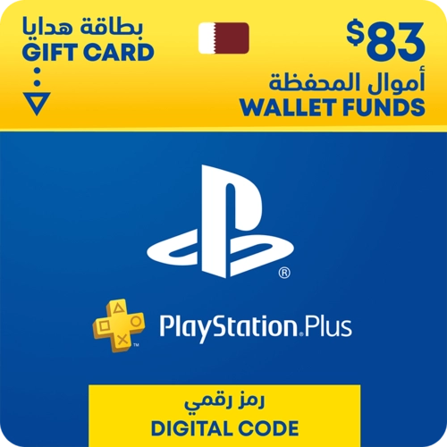 PSN Gift Card  - Qatar (QAT) - 83$ 