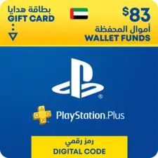 PSN Gift Card - $83 - UAE (39577)