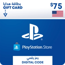 PSN $75 Card USA