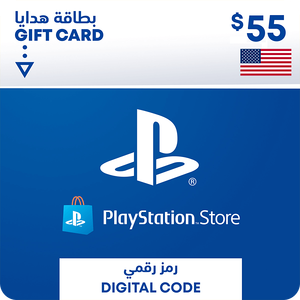 بطاقة شحن بلايستيشن ستور 55$ (امريكي) -  للبيع في مصر من خلال Games2Egypt