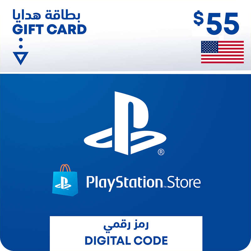 PSN PlayStation Store Gift Card $55 (USA)
