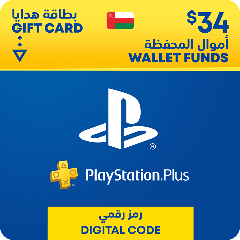 PSN Gift Card  - Oman (OMN) - 34$ 