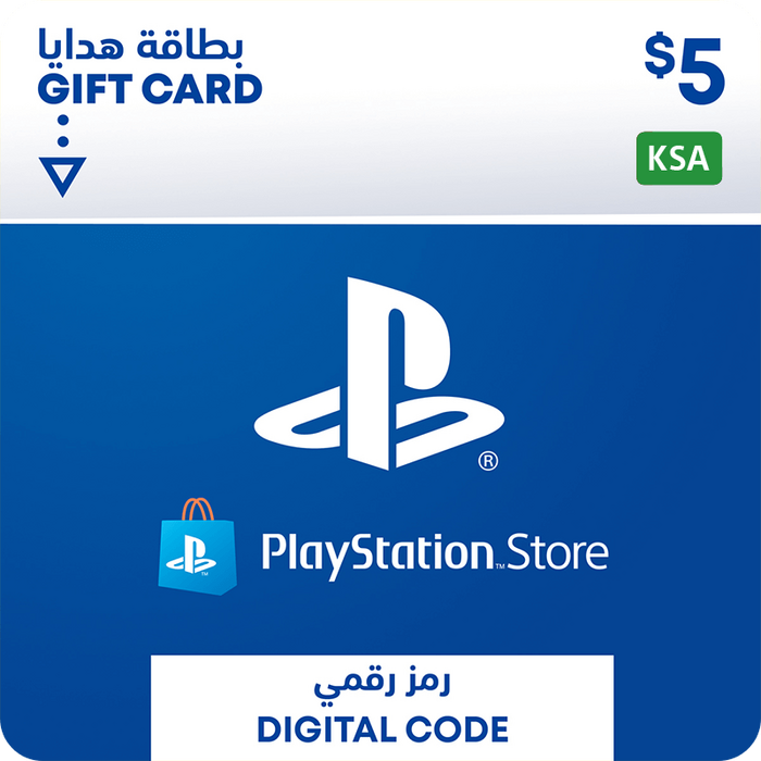  بلاي ستيشن نتورك سعودى 5 دولار   للبيع في مصر من خلال Games2Egypt