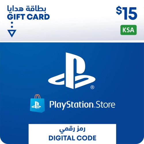 KSA PSN Wallet Top-up 15 USD