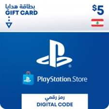 Lebanon PSN Wallet Top-up 5 USD