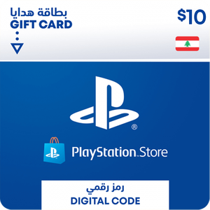 كارت بلايستيشن نتورك لبناني 10 دولار  -  للبيع في مصر من خلال Games2Egypt