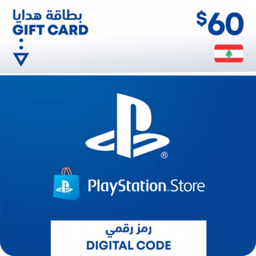 Lebanon PSN Wallet Top-up 60 USD