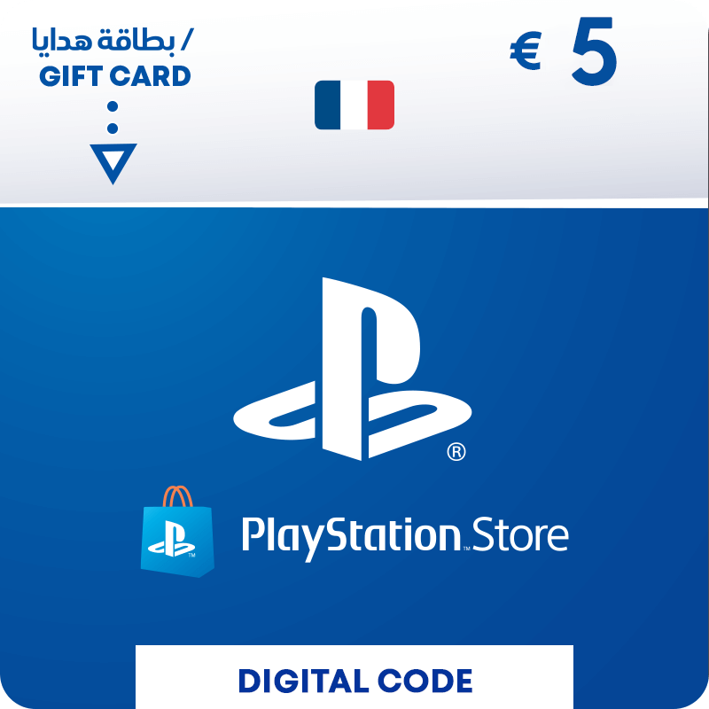PSN €5 Card France