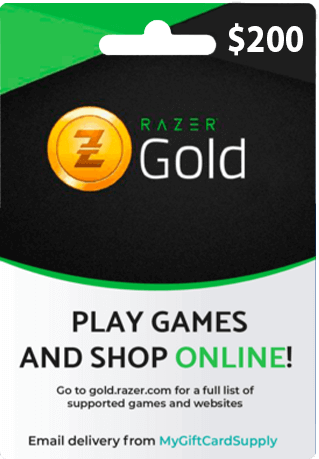 Razer Gold $200 Global Gift Card  for sale in Egypt from Games2Egypt