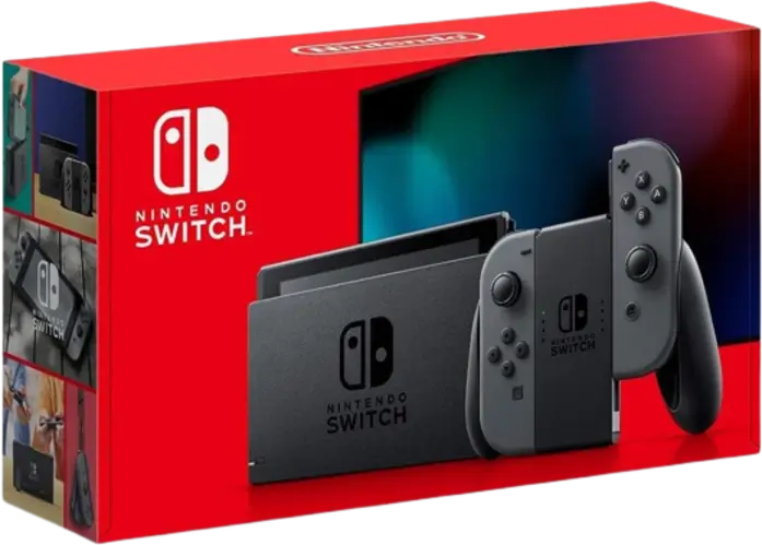 Nintendo Switch Console Gray Joy-Con V2 - Used