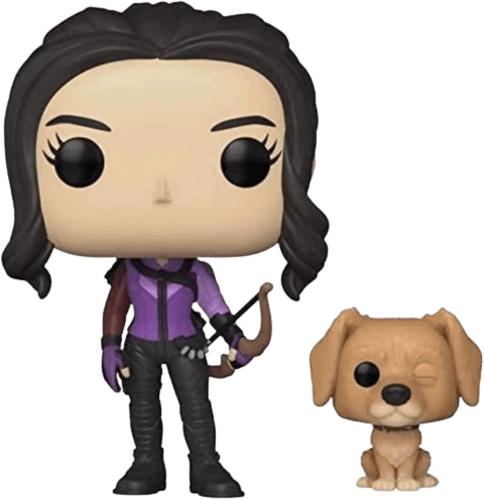 Funko Pop! Buddy Marvel: Hawkeye - Kate Bishop with Lucky Pizza Dog