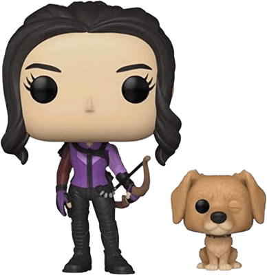 Funko Pop! Buddy Marvel: Hawkeye - Kate Bishop with Lucky Pizza Dog