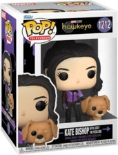 Funko Pop! Buddy Marvel: Hawkeye - Kate Bishop with Lucky Pizza Dog