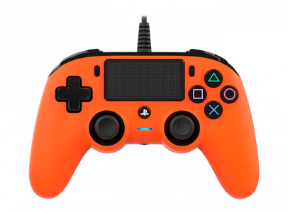 Nacon Wired Compact PS4 Controller - Orange -  for sale in Egypt from Games2Egypt