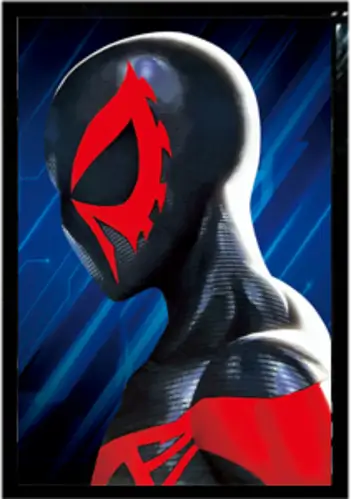 Spider Man Miles Morales - 3D Marvel Poster