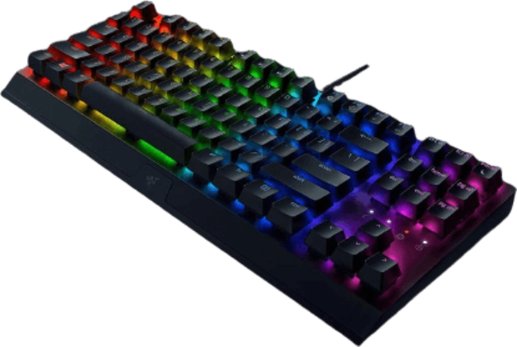 Razer BlackWidow V3 Tenkeyless - Yellow Switch Keyboard (Linear)