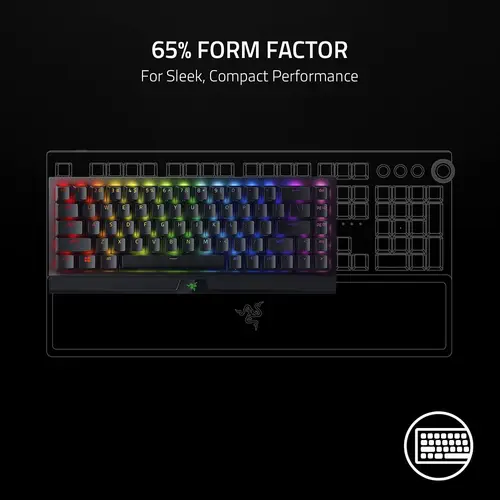 Razer BlackWidow V3 Mini Hyperspeed - Green Switch Keyboard