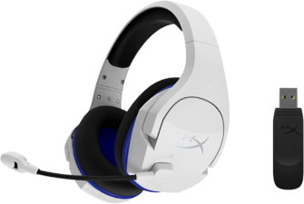 HyperX Gaming Headphone Cloud Stinger Core Wireless Gaming Headset for PlayStation & PC - White 