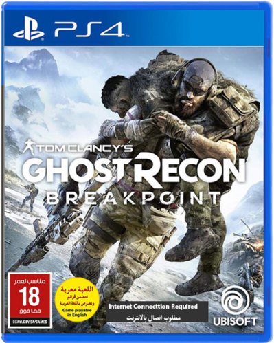 Tom Clancy’s Ghost Recon Breakpoint - (Arabic and English) - PS4 - Used