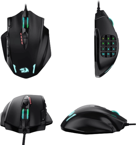 Redragon M908 Impact RGB LED