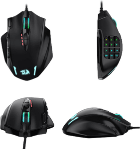 ريد دراجون ماوس جيمنج ايمباكت بإضاءة (ار جي بي) RGB  للبيع في مصر من خلال Games2Egypt
