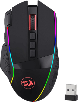 Redragon M991 Wireless RGB Gaming Mouse - Black