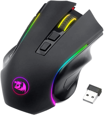 Redragon M602-KS Griffin RGB Wireless & Wired Gaming Mouse - Black